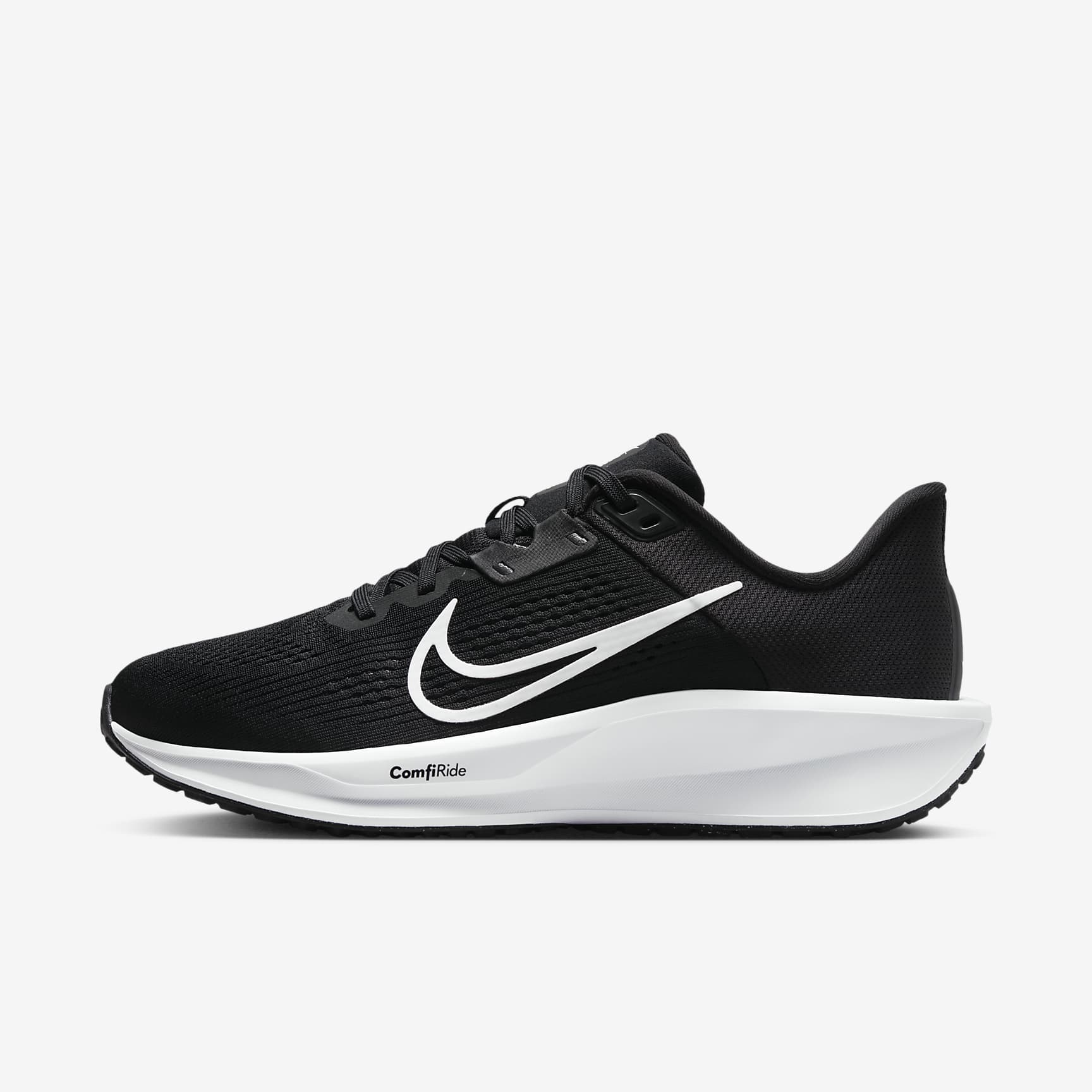 Nike Quest 6 Straßenlaufschuh (Damen) – Schwarz/Iron Grey/Weiß