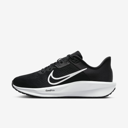 Nike Quest 6 Straßenlaufschuh (Damen) – Schwarz/Iron Grey/Weiß