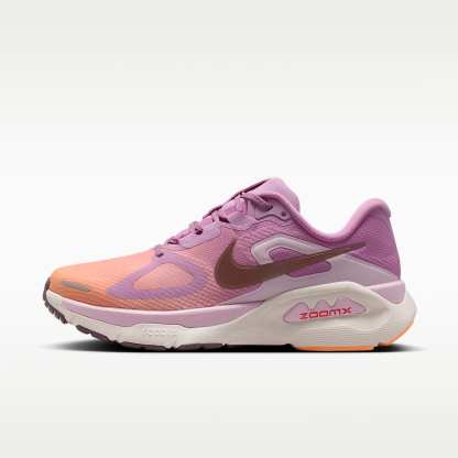 Nike Structure Plus Straßenlaufschuh (Damen) – Light Magenta/Orange Pulse/Pink Foam/Tattoo