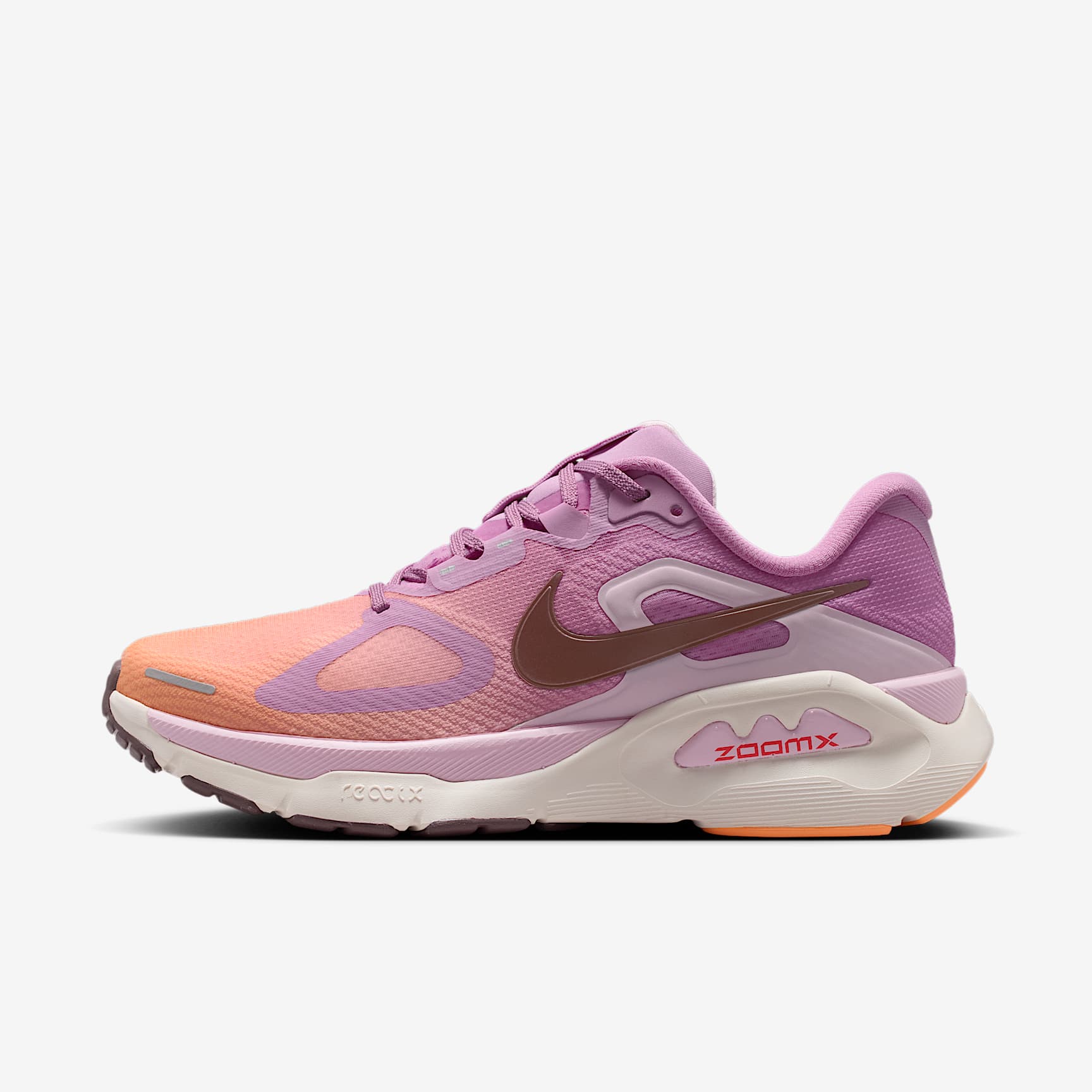 Nike Structure Plus Straßenlaufschuh (Damen) – Light Magenta/Orange Pulse/Pink Foam/Tattoo
