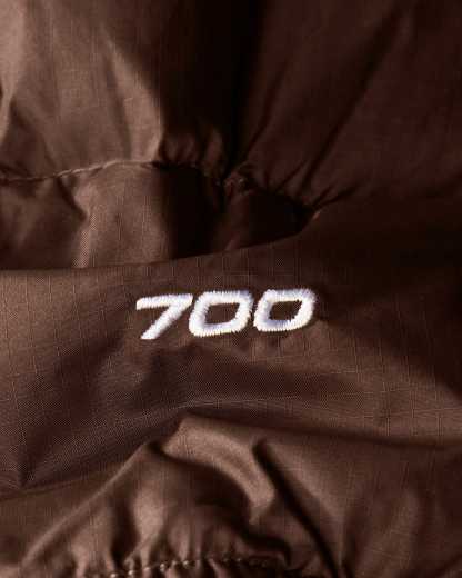 1996 Retro Nuptse Jacke für Damen – Smokey Brown