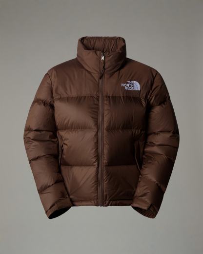 1996 Retro Nuptse Jacke für Damen – Smokey Brown
