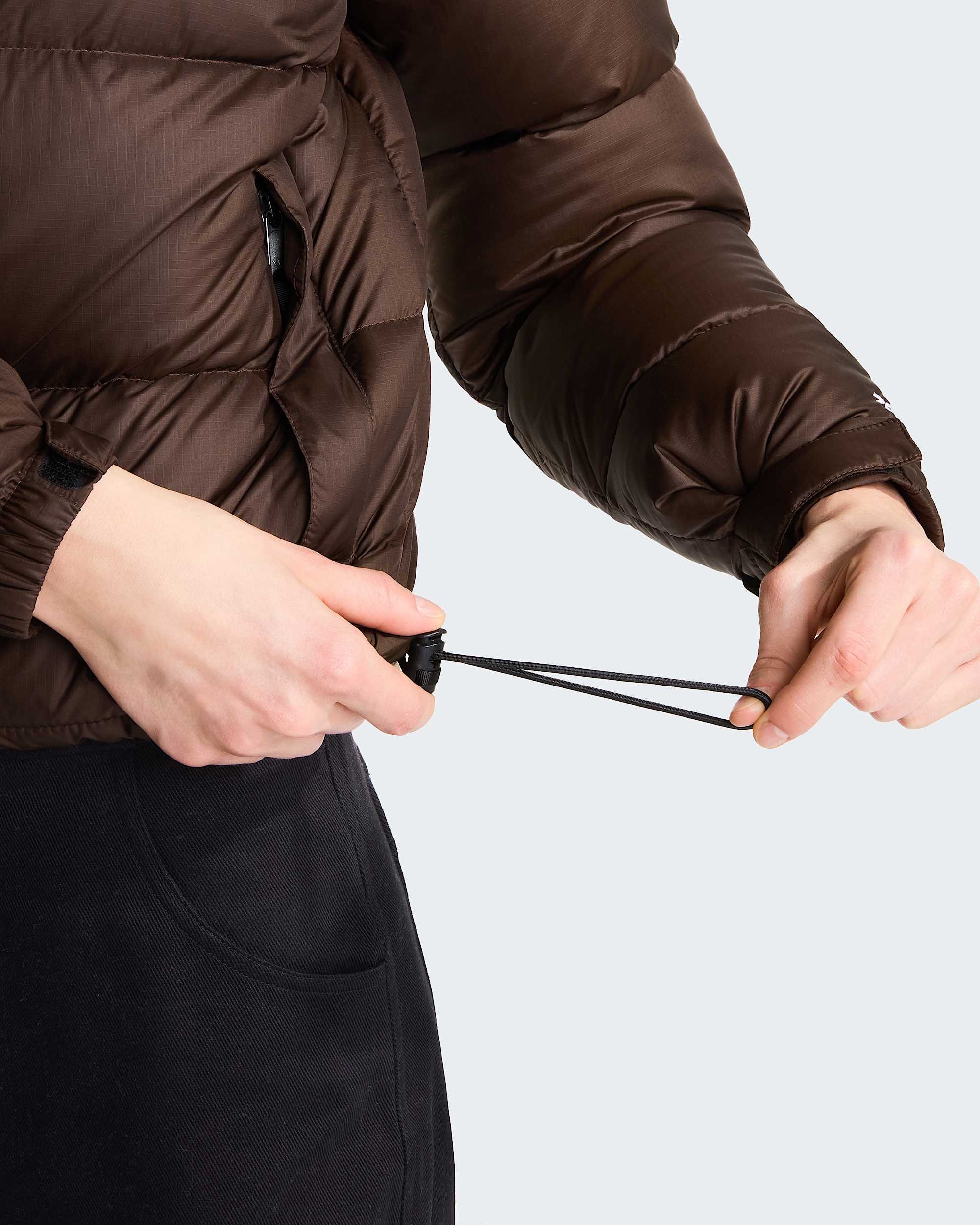 1996 Retro Nuptse Jacke für Damen – Dark Chestnut
