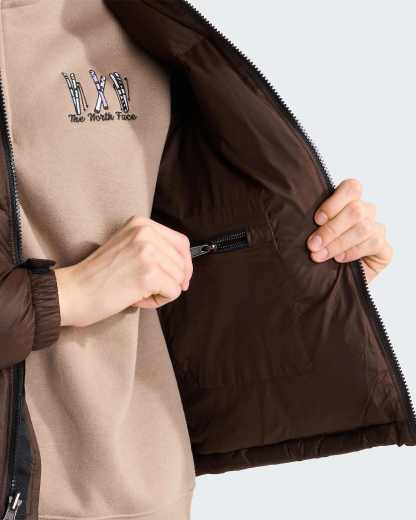 1996 Retro Nuptse Jacke für Damen – Dark Chestnut