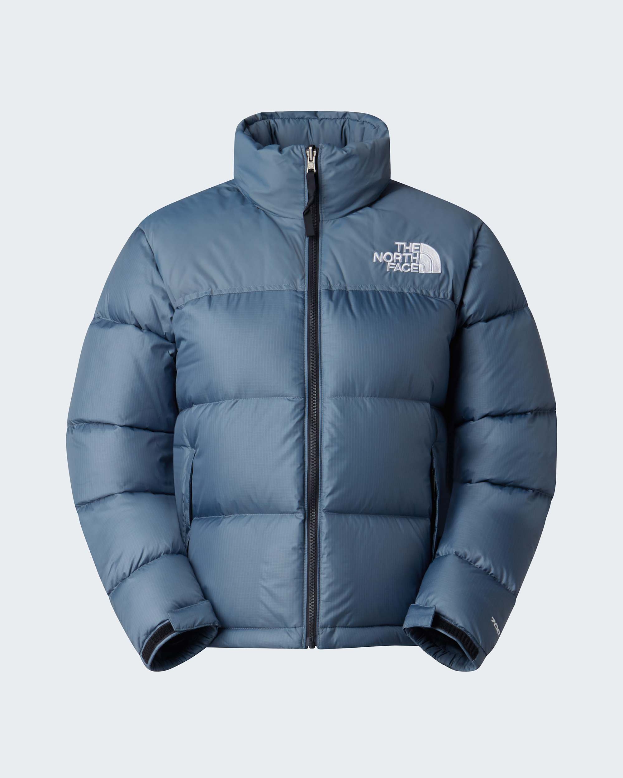 1996 Retro Nuptse Jacke für Damen – Granite Grey