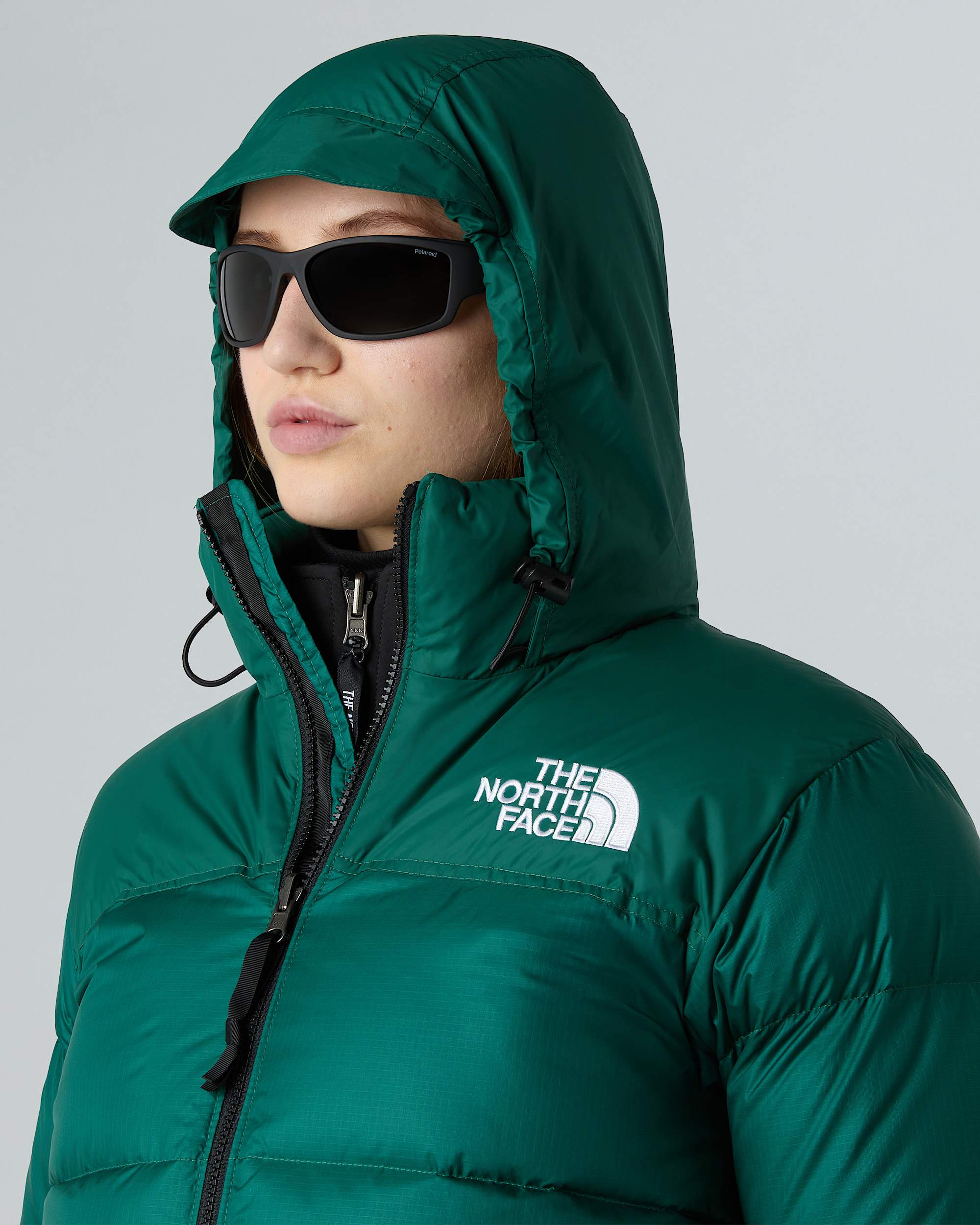 1996 Retro Nuptse Jacke für Damen – Hunter Green