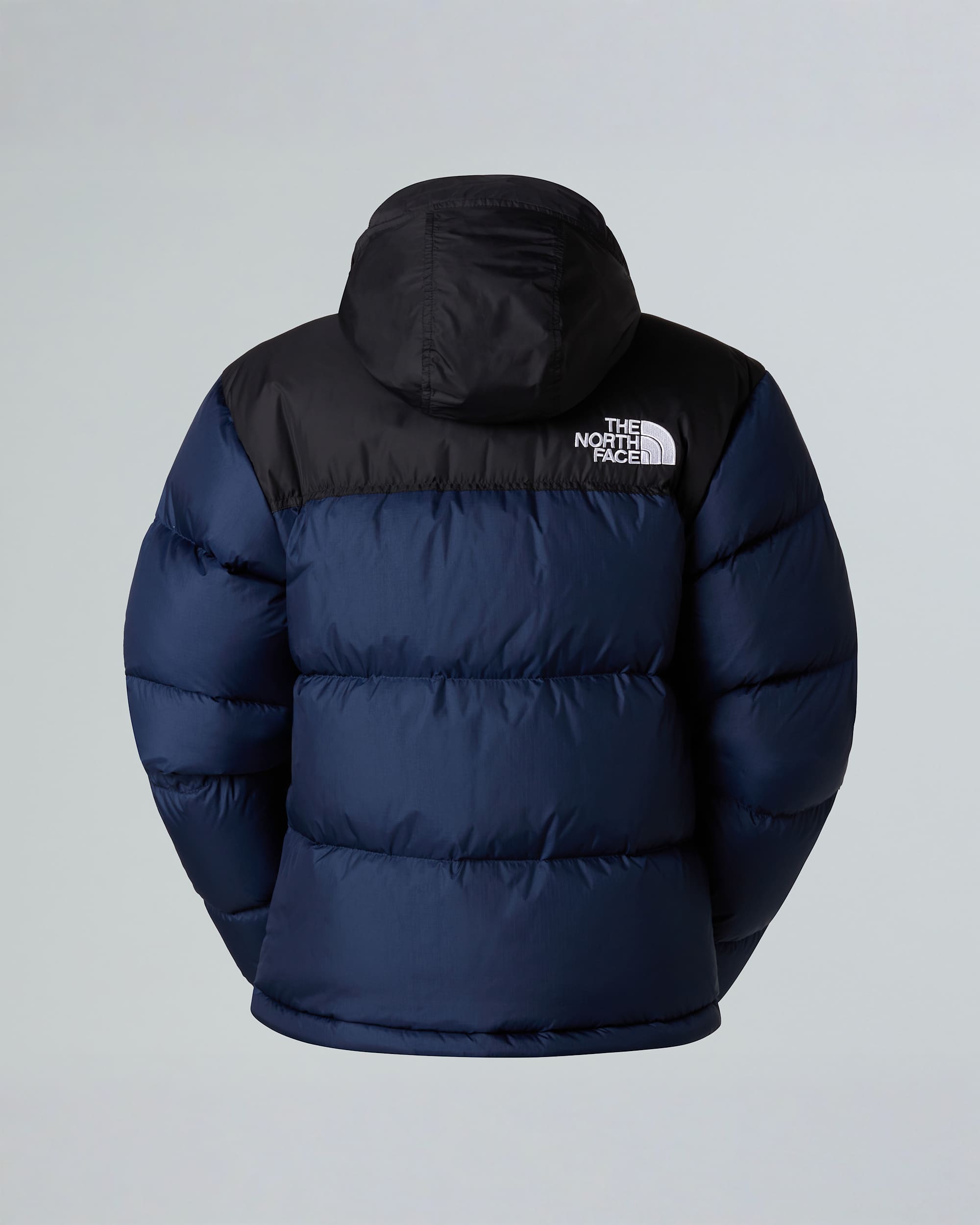 1996 Retro Nuptse Jacke für Damen – Summit Navy-TNF Black-Recycled Down