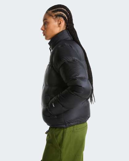 1996 Retro Nuptse Jacke für Damen – TNF Black-Recycled Down