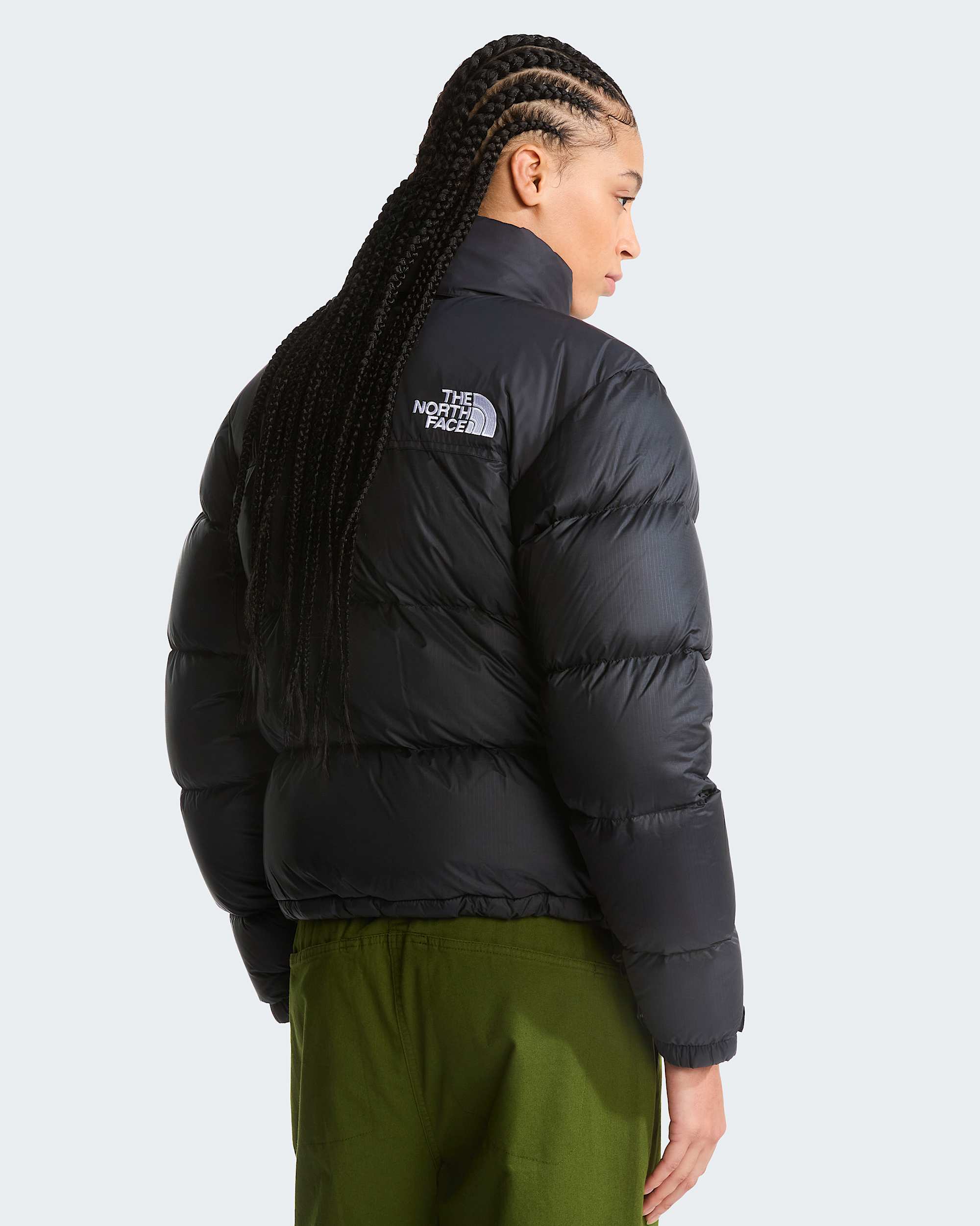 1996 Retro Nuptse Jacke für Damen – TNF Black-Recycled Down