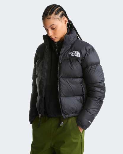 1996 Retro Nuptse Jacke für Damen – TNF Black-Recycled Down