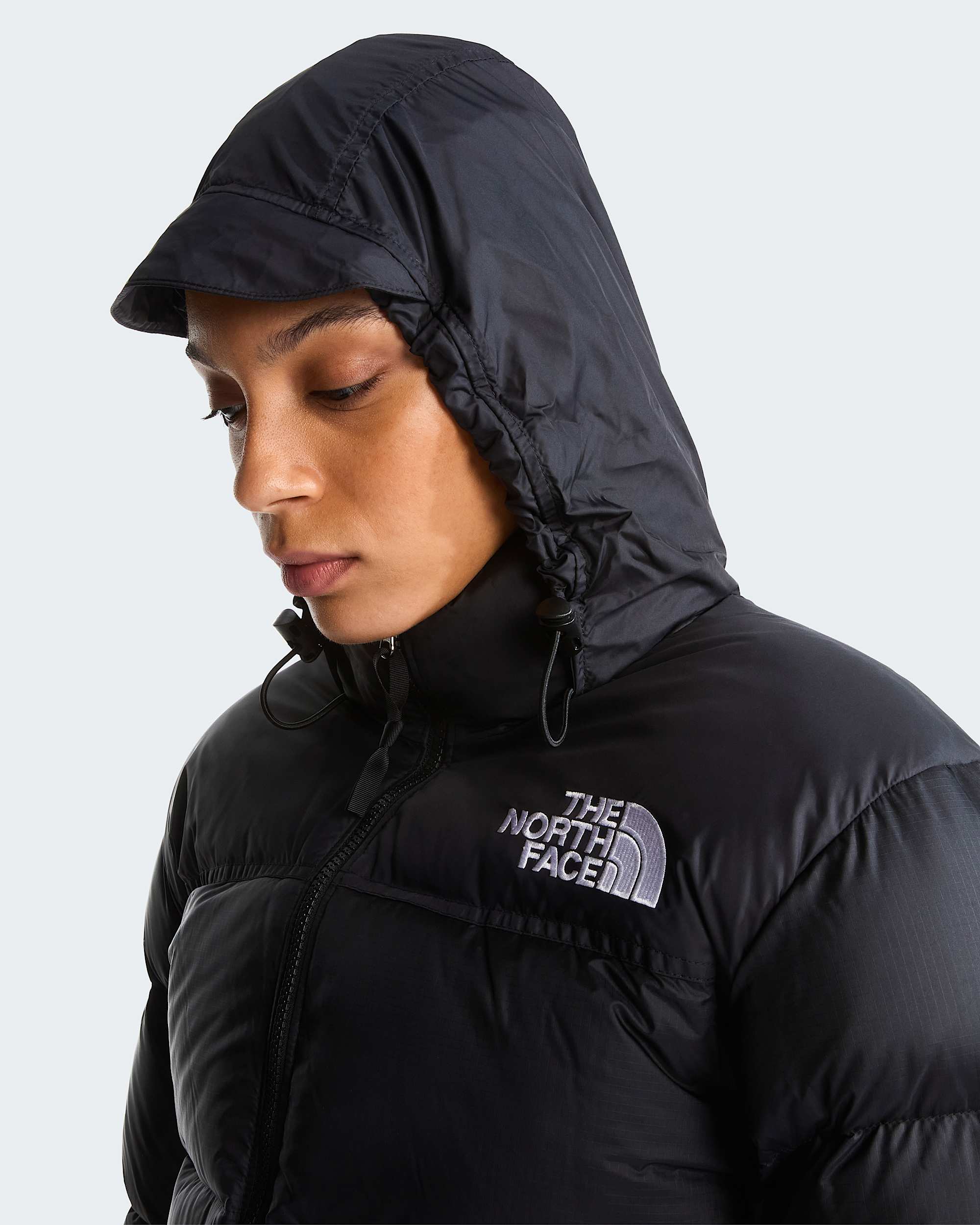 1996 Retro Nuptse Jacke für Damen – TNF Black-Recycled Down