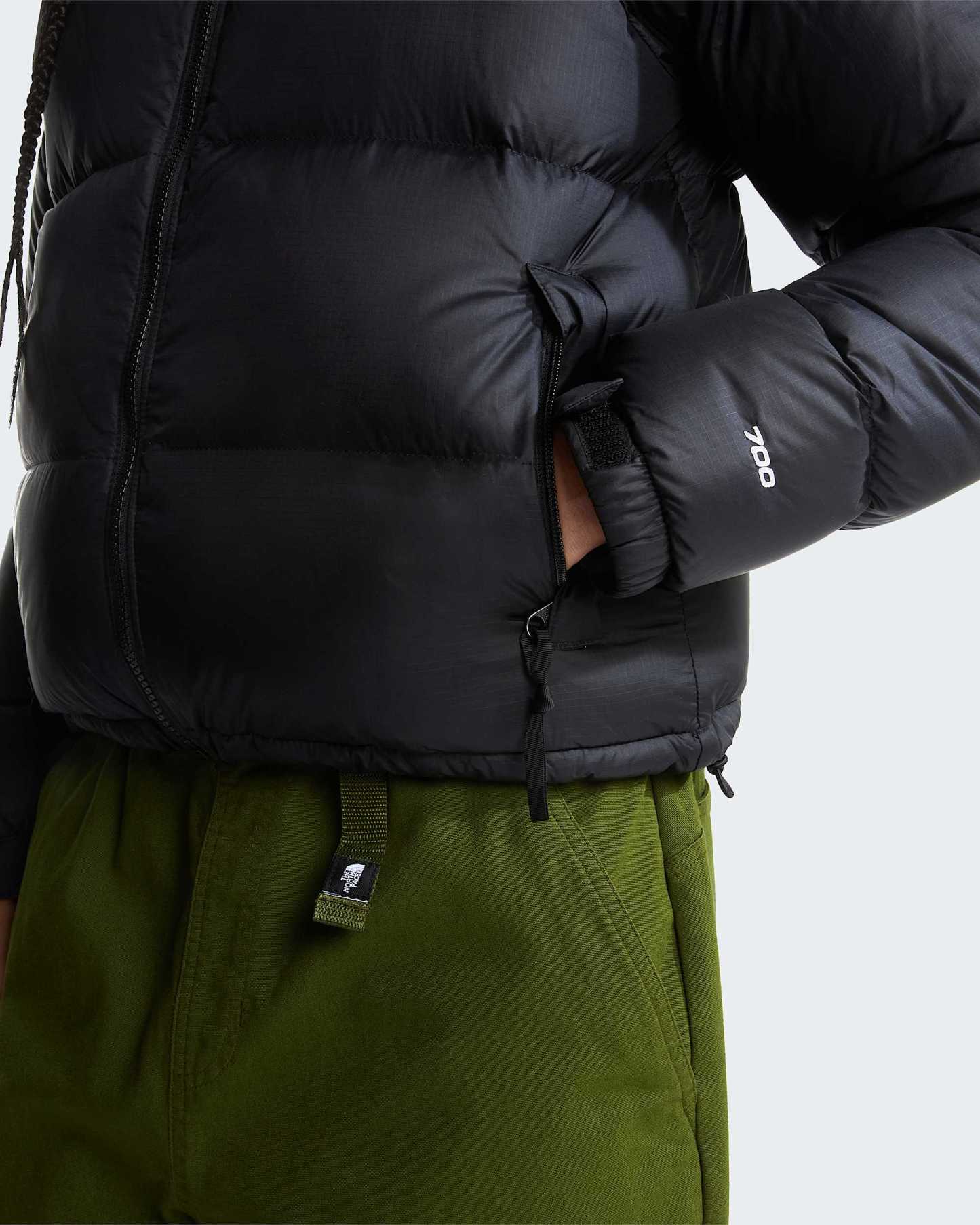 1996 Retro Nuptse Jacke für Damen – TNF Black-Recycled Down