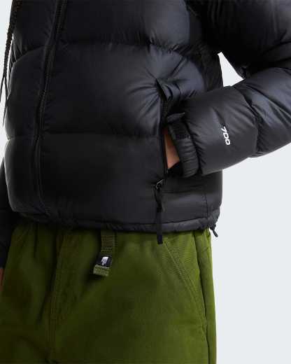 1996 Retro Nuptse Jacke für Damen – TNF Black-Recycled Down