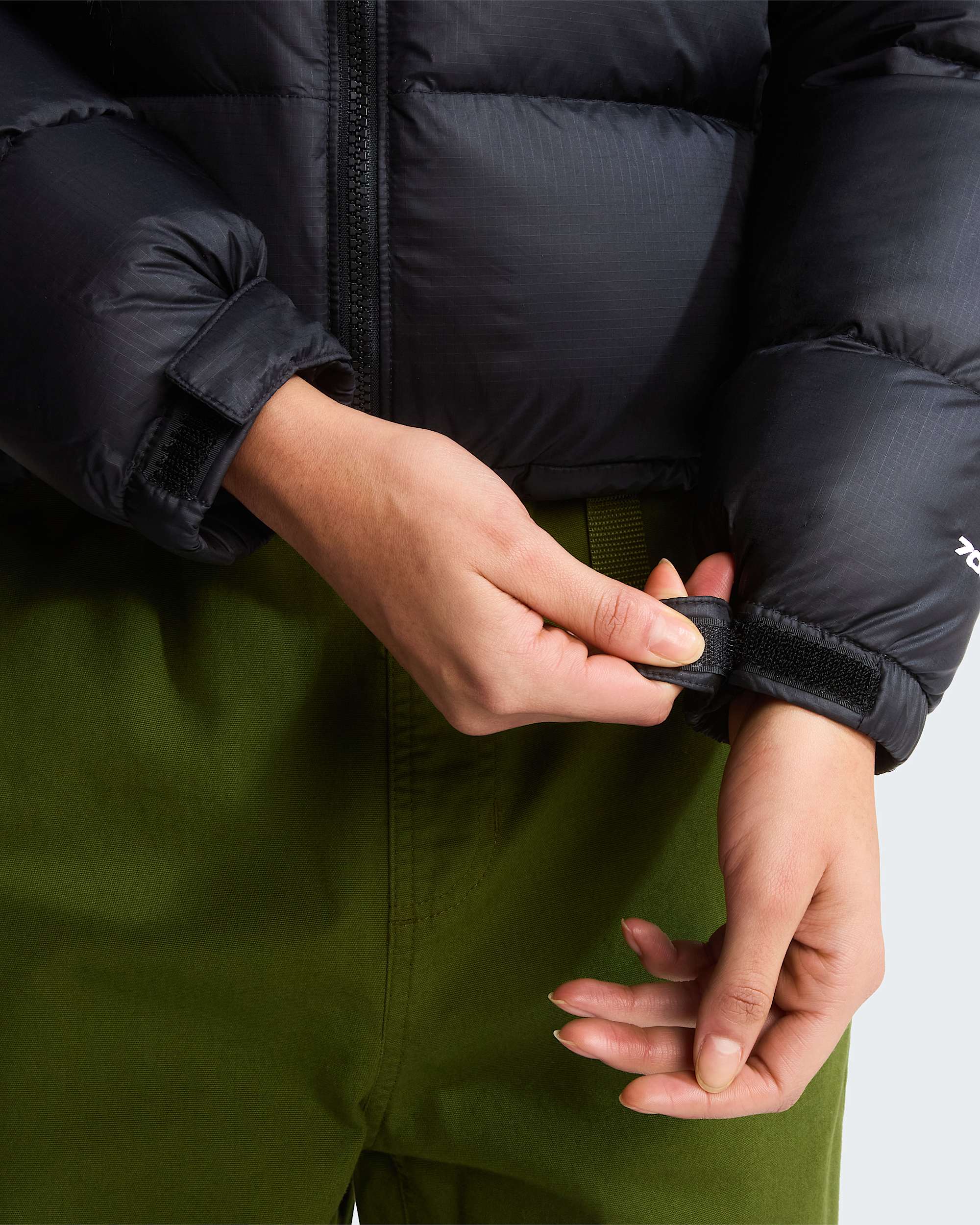 1996 Retro Nuptse Jacke für Damen – TNF Black-Recycled Down
