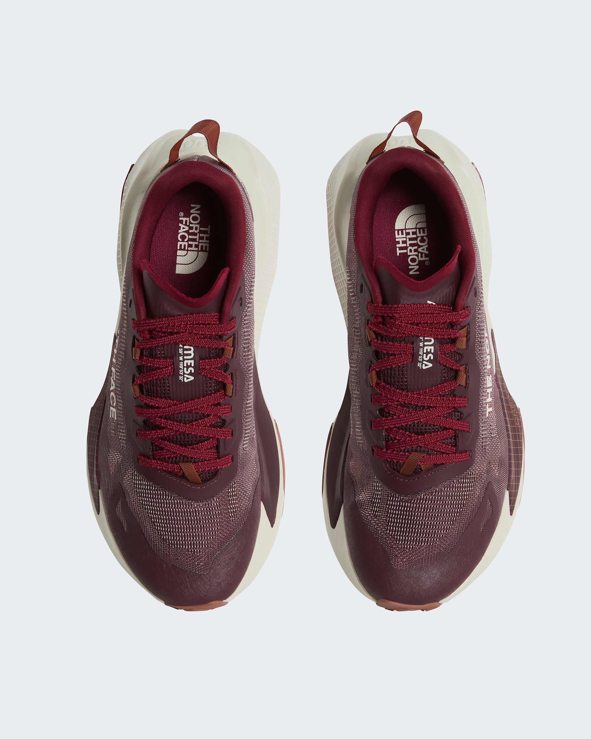 Altamesa 500 V2 Trailrunning-Schuhe für Damen – Deep Burgundy- Cumulus Cloud