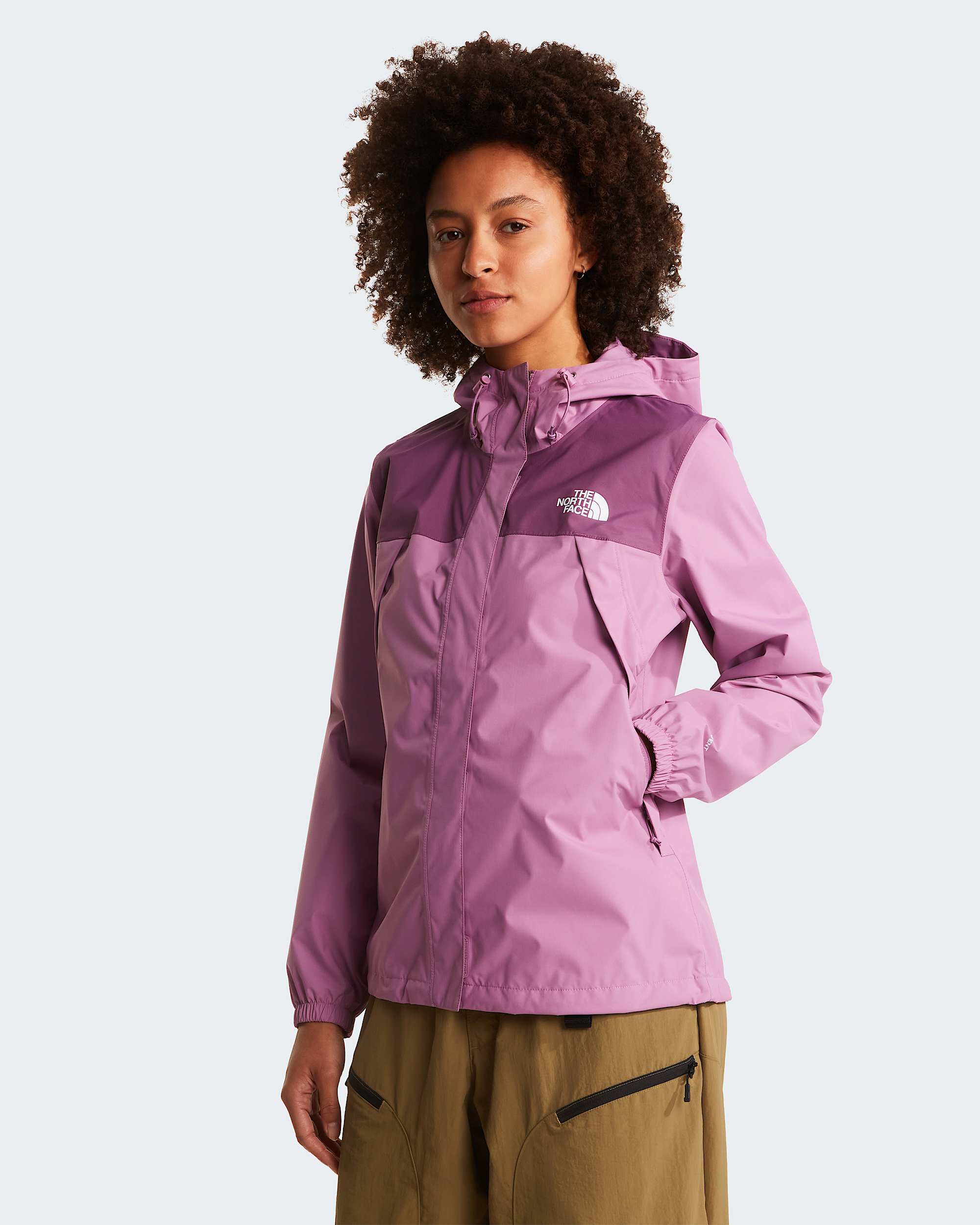 Antora Regenjacke für Damen – Hushed Lavender-Chroma Purple