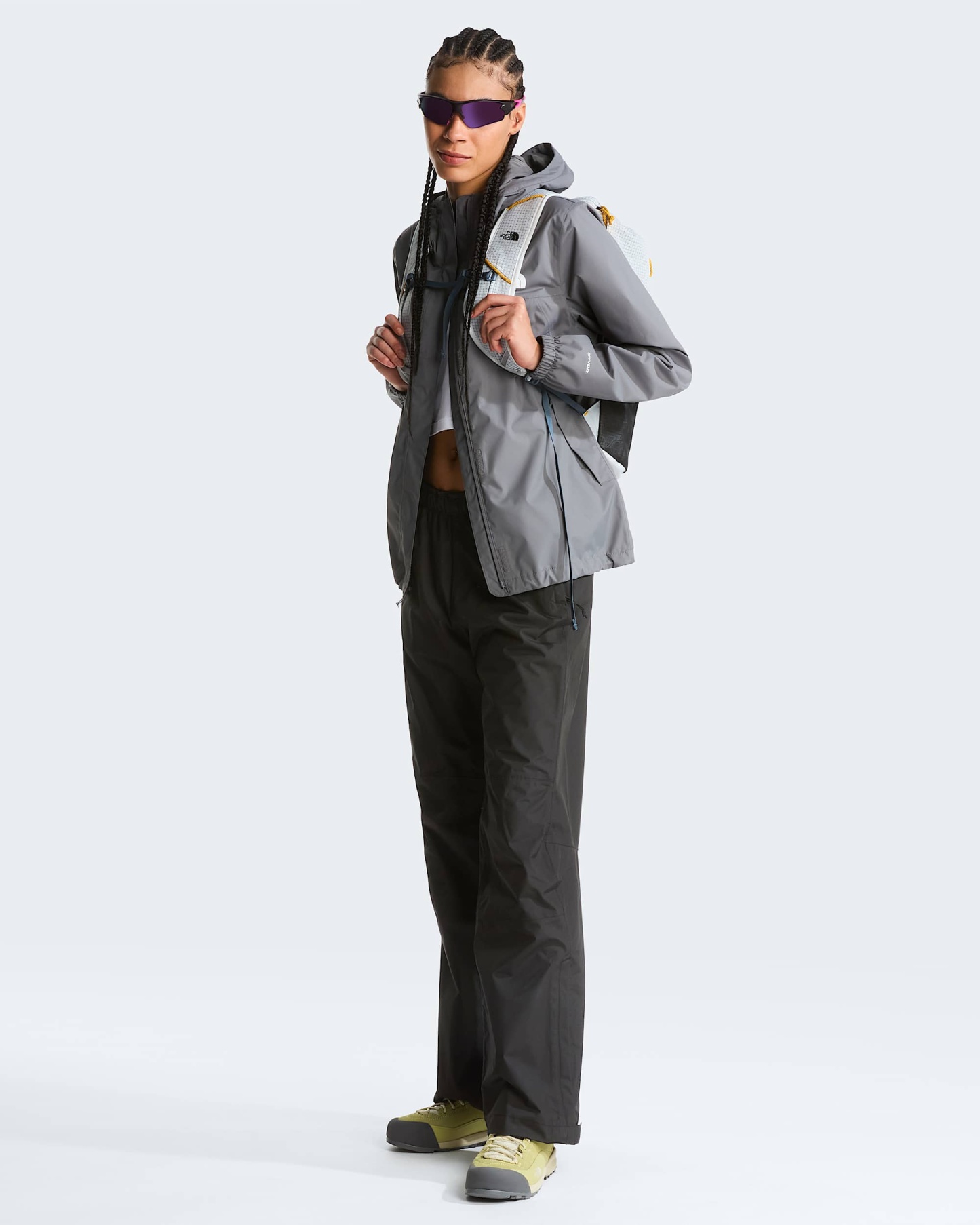 Antora Regenjacke für Damen – Smoked Pearl
