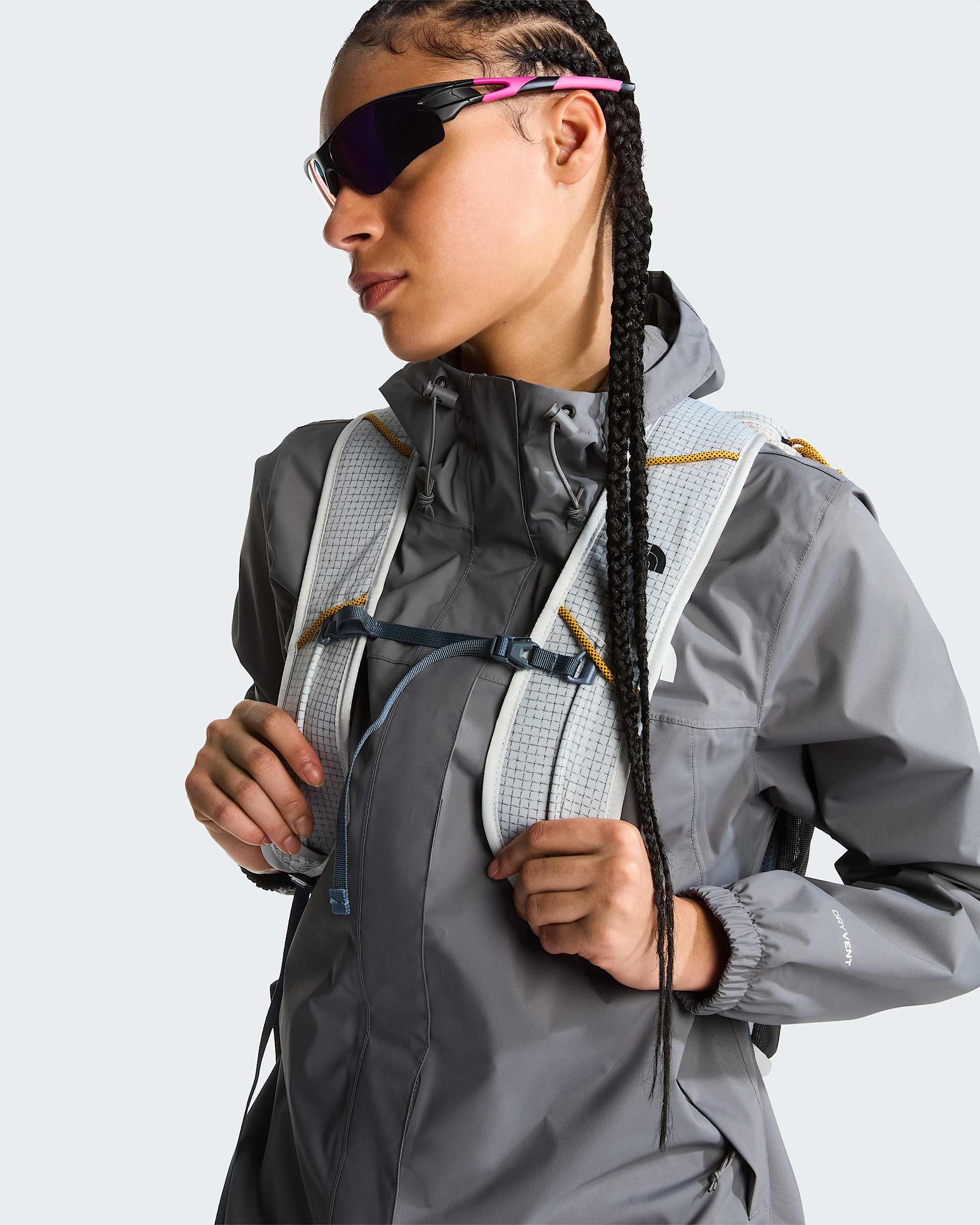 Antora Regenjacke für Damen – Smoked Pearl