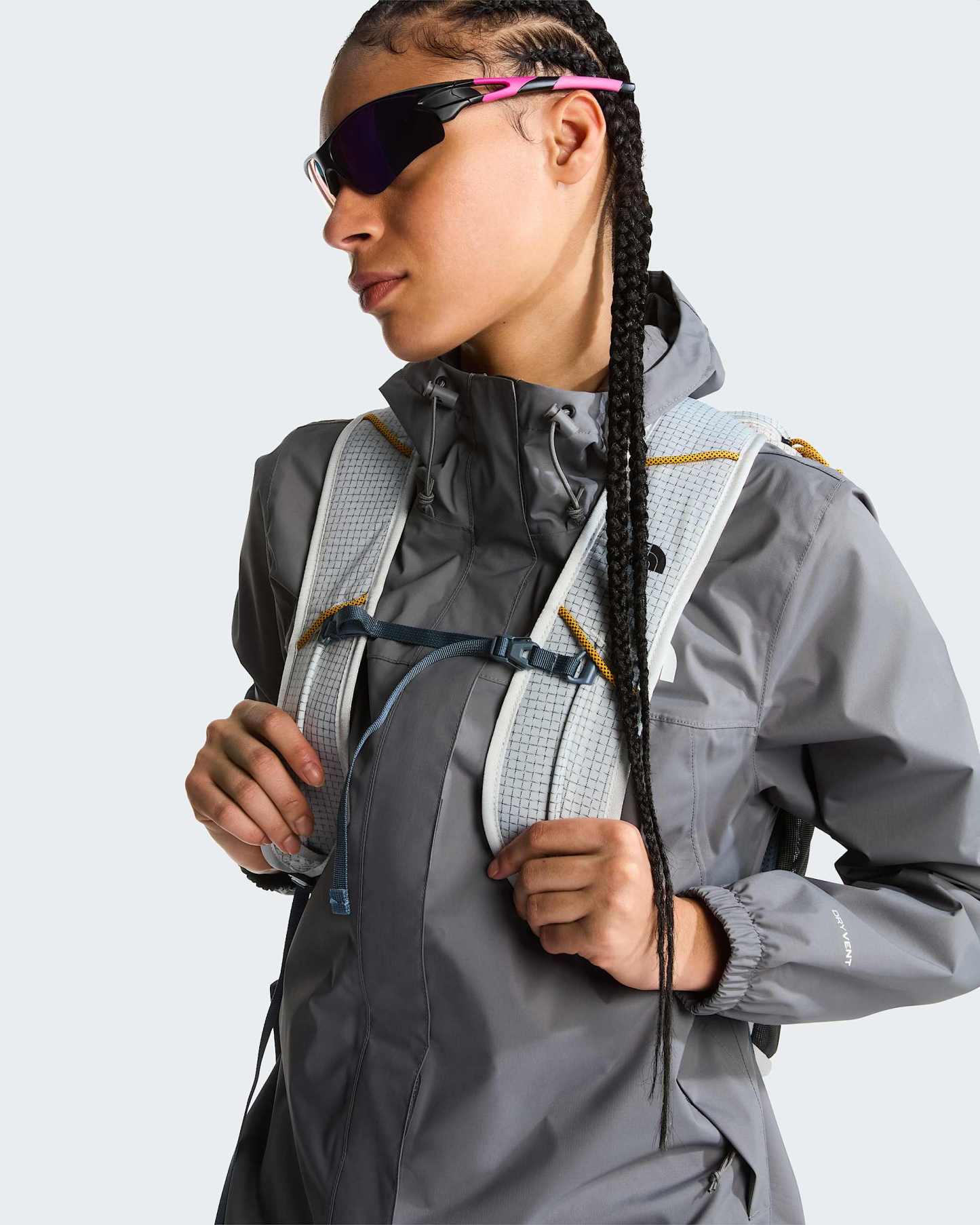 Antora Regenjacke für Damen – Smoked Pearl