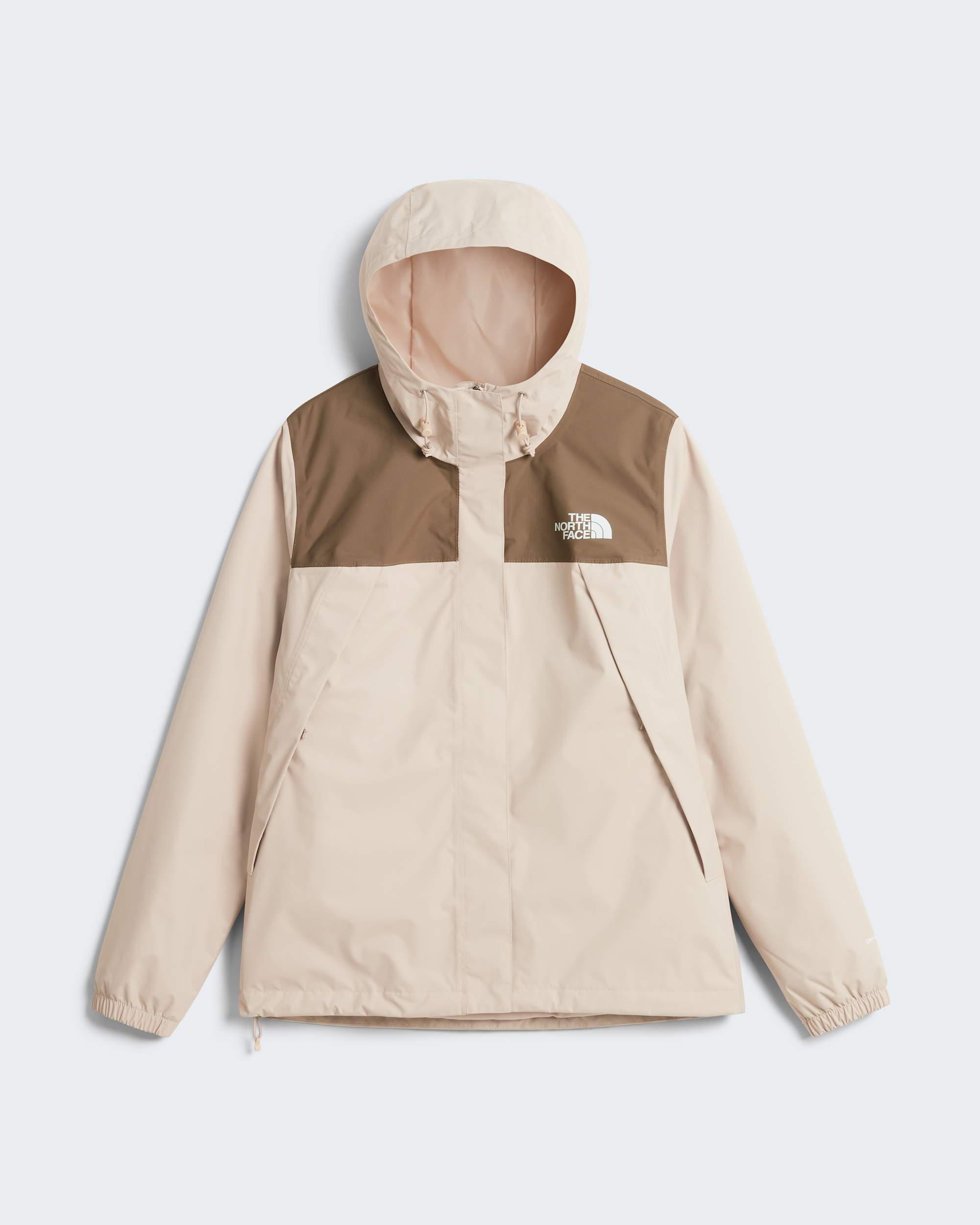 Antora Regenjacke für Damen – Timeless Taupe-Garnet