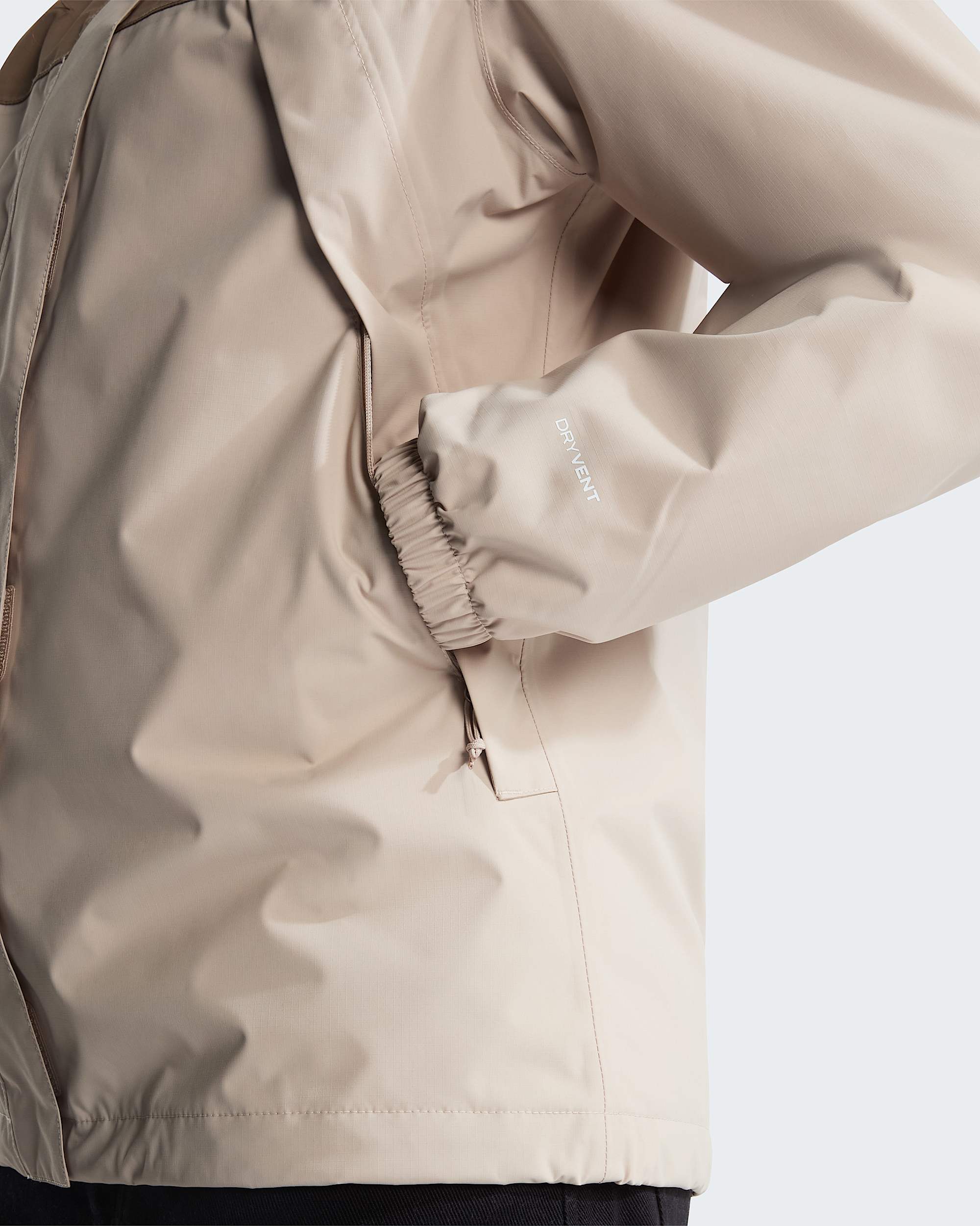 Antora Regenjacke für Damen – Timeless Taupe-Garnet