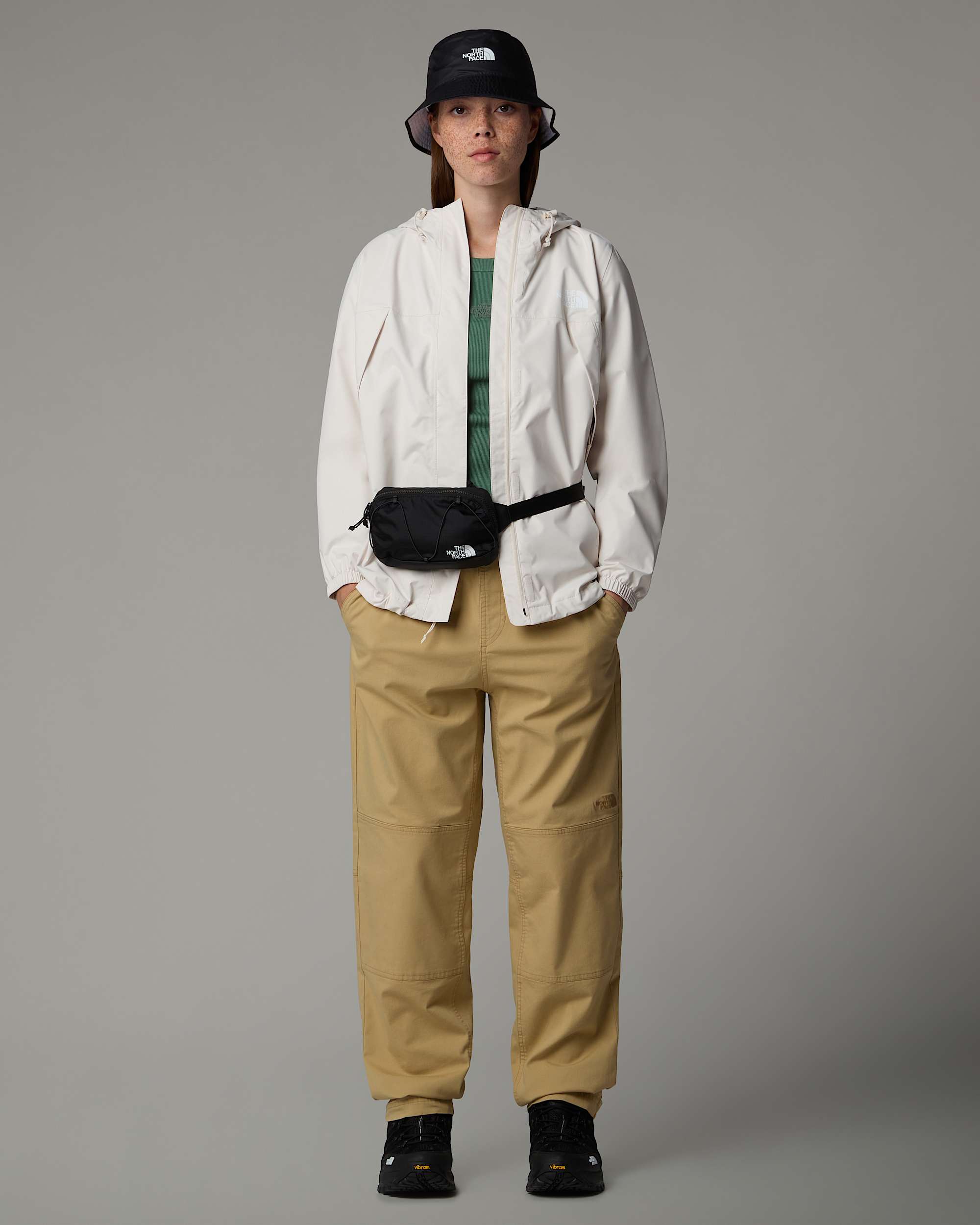 Antora Regenjacke für Damen – White Dune