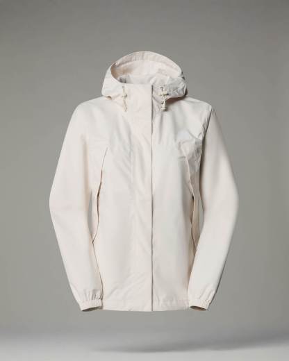 Antora Regenjacke für Damen – White Dune