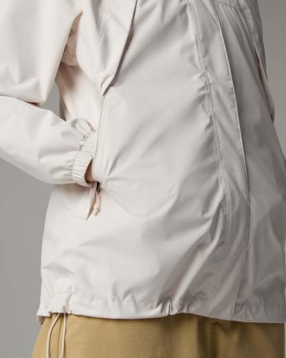 Antora Regenjacke für Damen – White Dune