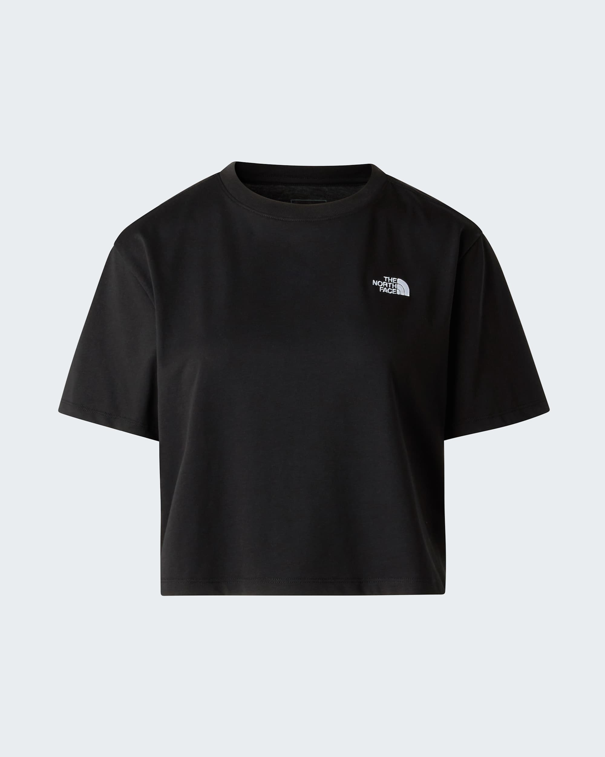 Evolution Simple Dome kurz & relaxt geschnittenes T-Shirt für Damen – TNF Black