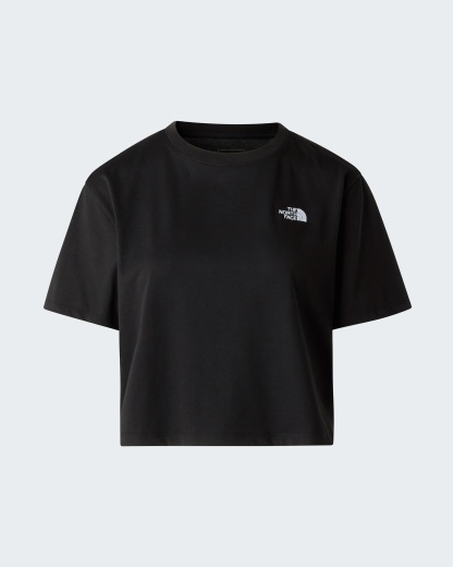 Evolution Simple Dome kurz & relaxt geschnittenes T-Shirt für Damen – TNF Black