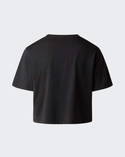 Evolution Simple Dome kurz & relaxt geschnittenes T-Shirt für Damen – TNF Black