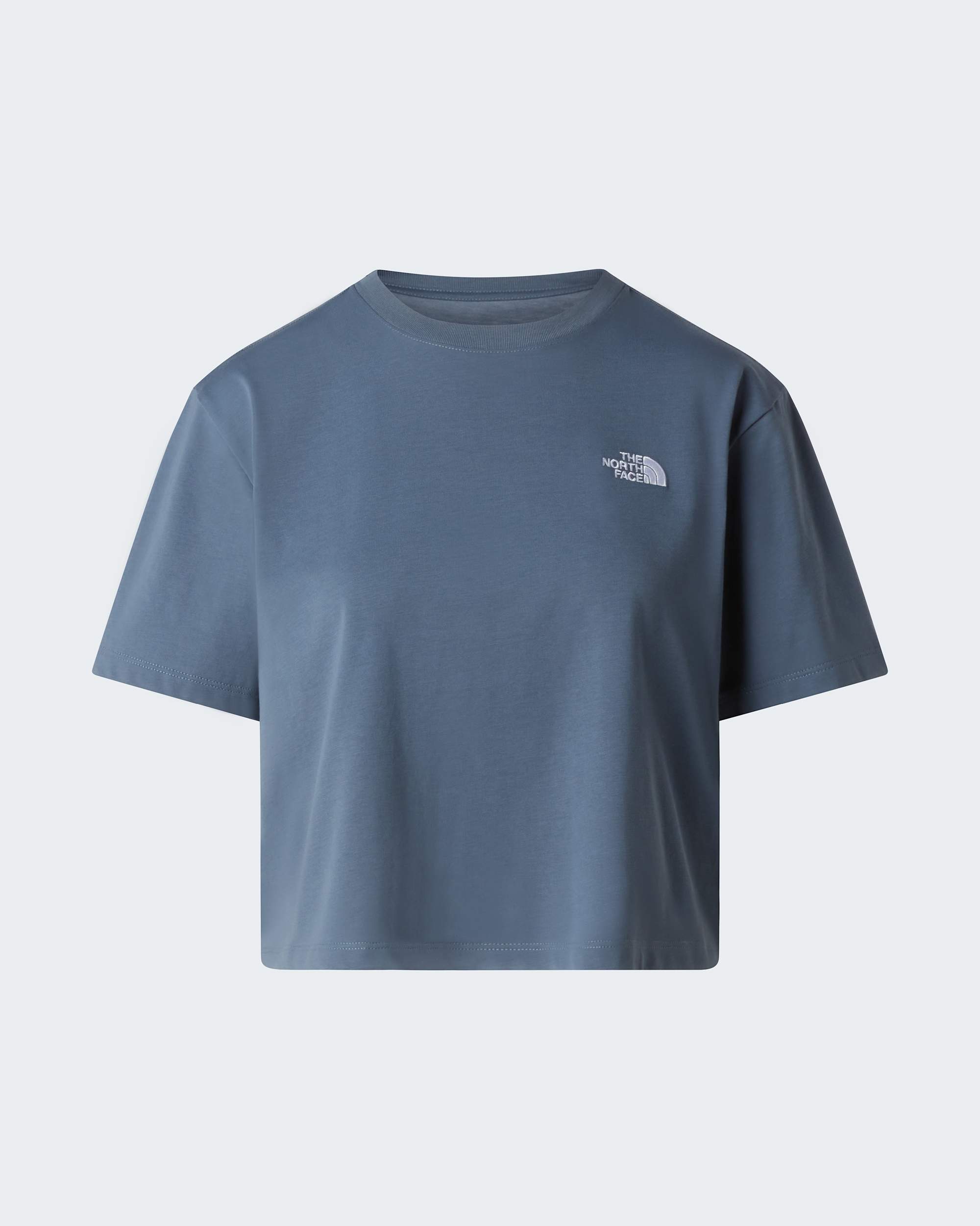 Evolution Simple Dome kurz & relaxt geschnittenes T-Shirt für Damen – Granite Grey