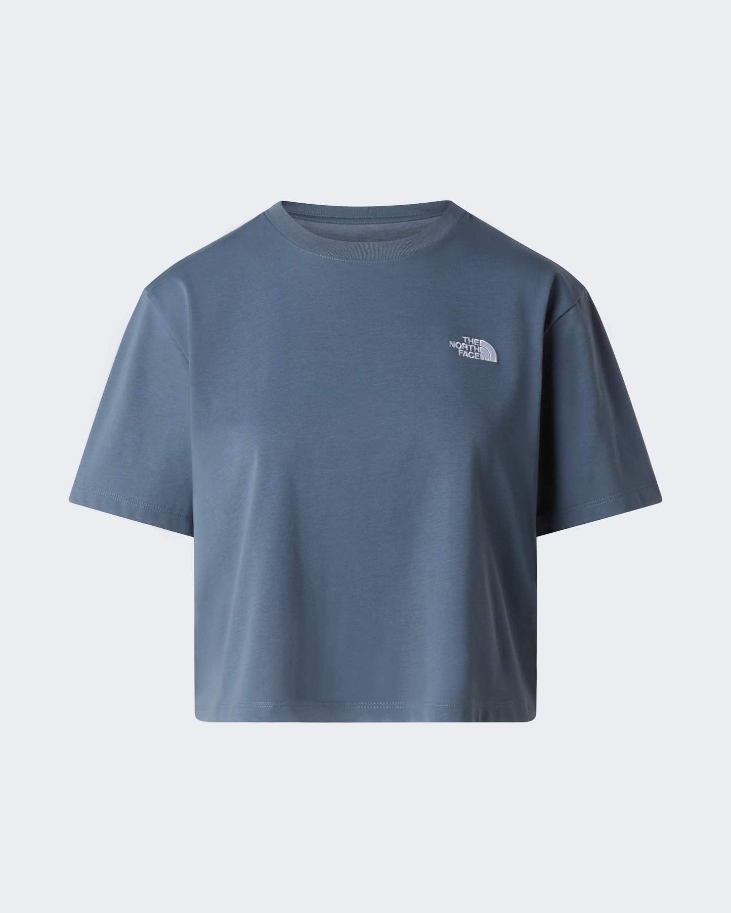 Evolution Simple Dome kurz & relaxt geschnittenes T-Shirt für Damen – Granite Grey