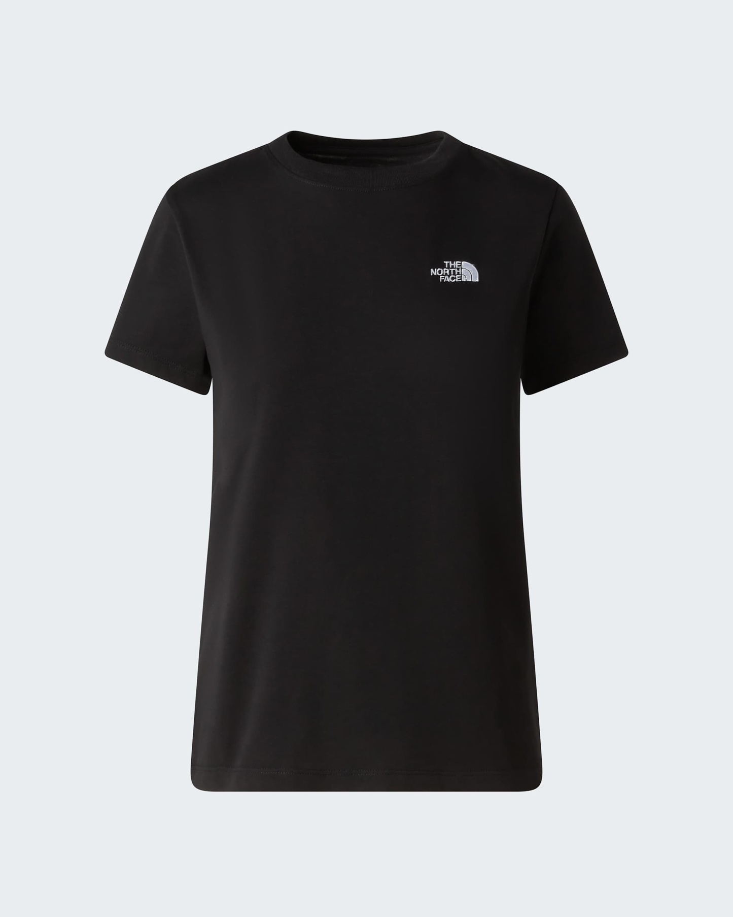 Evolution Simple Dome schmal geschnittenes T-Shirt für Damen – TNF Black