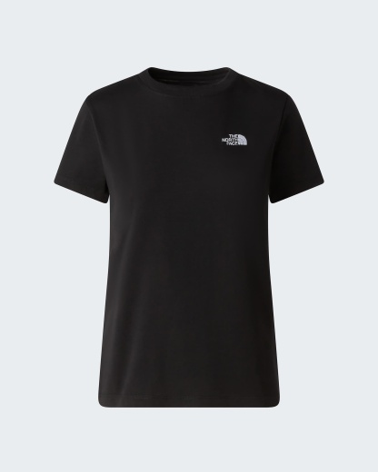 Evolution Simple Dome schmal geschnittenes T-Shirt für Damen – TNF Black