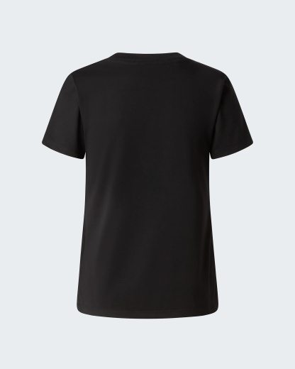 Evolution Simple Dome schmal geschnittenes T-Shirt für Damen – TNF Black