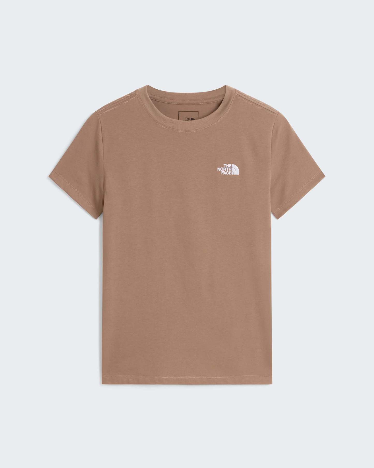Evolution Simple Dome schmal geschnittenes T-Shirt für Damen – Garnet