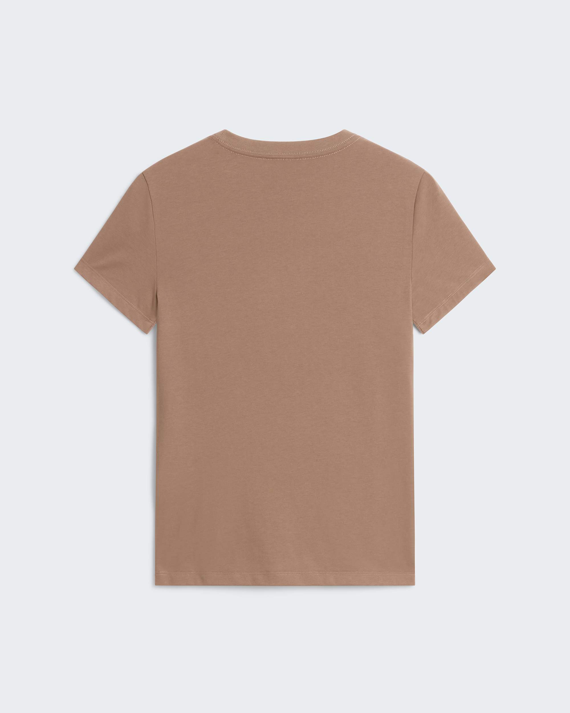 Evolution Simple Dome schmal geschnittenes T-Shirt für Damen – Garnet