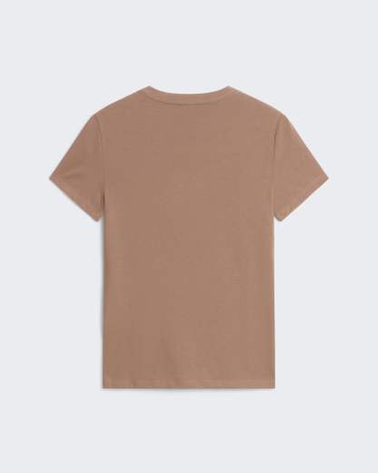 Evolution Simple Dome schmal geschnittenes T-Shirt für Damen – Garnet
