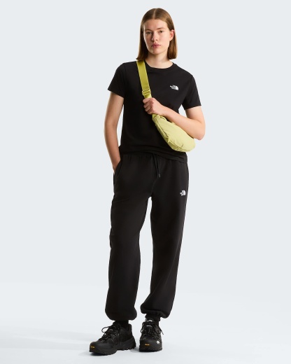Evolution Simple Dome schmal geschnittenes T-Shirt für Damen – TNF Black