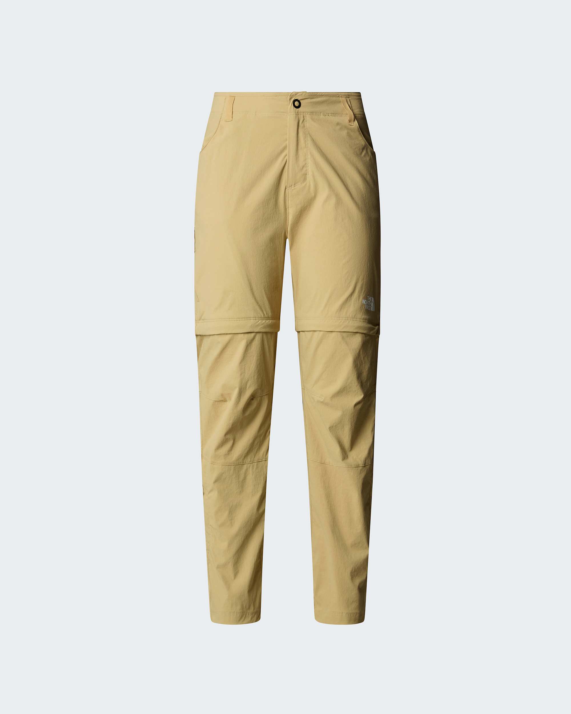 Exploration normal und gerade geschnittene Zip-off-Hose für Damen – Khaki Stone