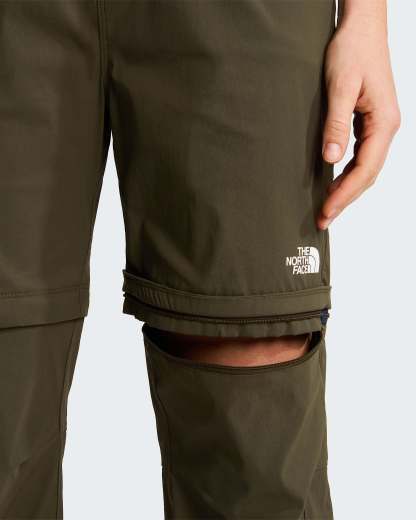 Exploration normal und gerade geschnittene Zip-off-Hose für Damen – New Taupe Green