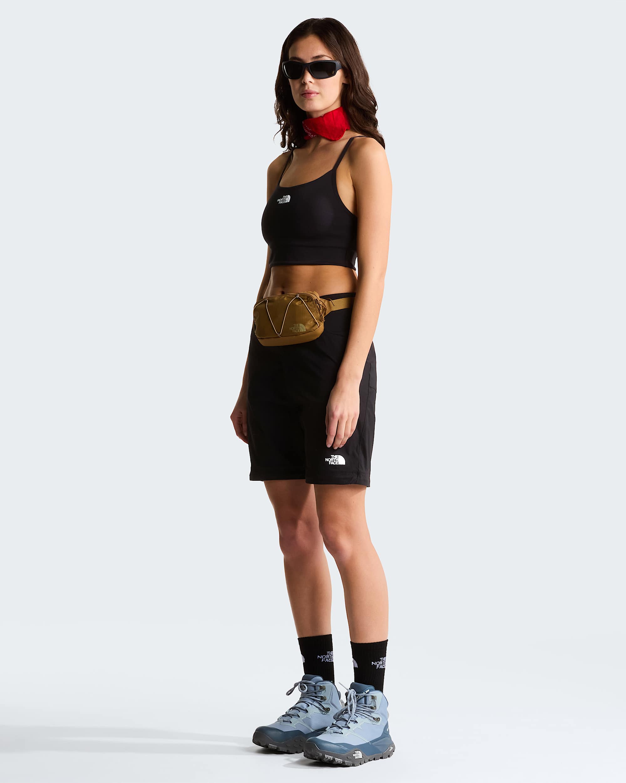 Exploration normal und gerade geschnittene Zip-off-Hose für Damen – TNF Black
