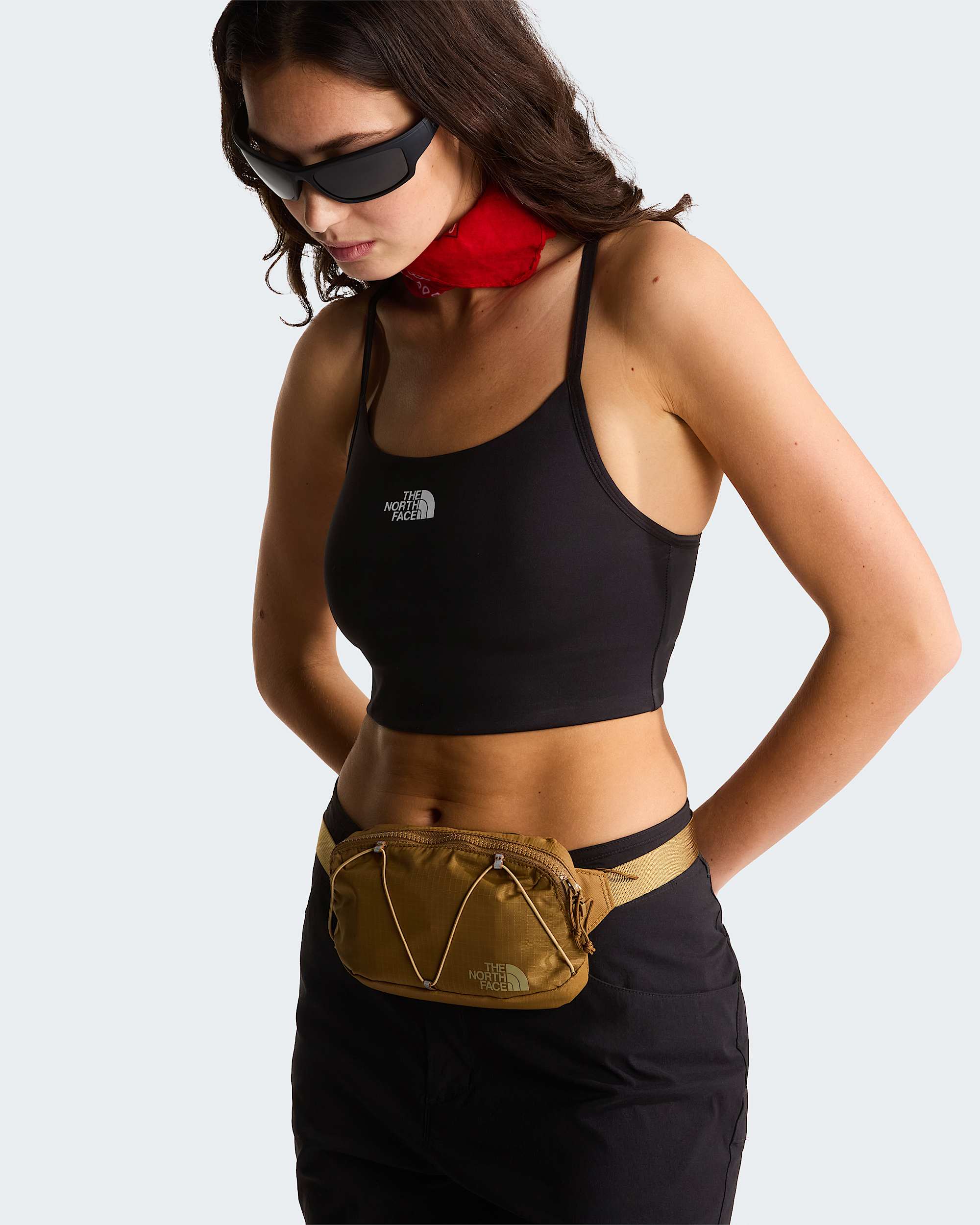 Exploration normal und gerade geschnittene Zip-off-Hose für Damen – TNF Black