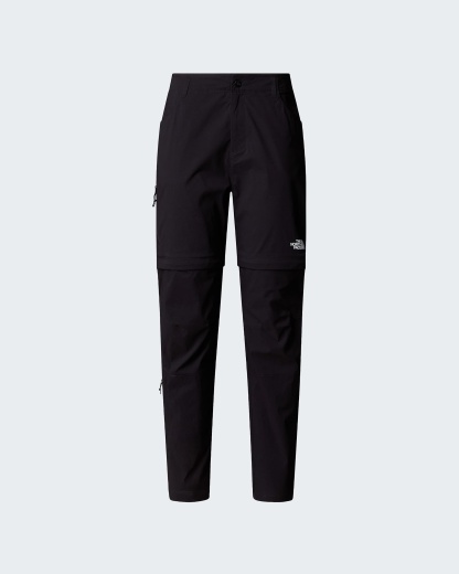 Exploration normal und gerade geschnittene Zip-off-Hose für Damen – TNF Black