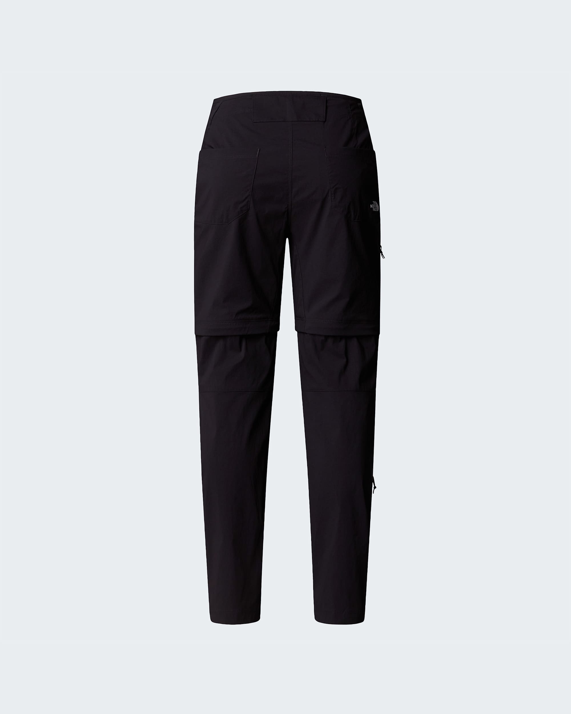 Exploration normal und gerade geschnittene Zip-off-Hose für Damen – TNF Black