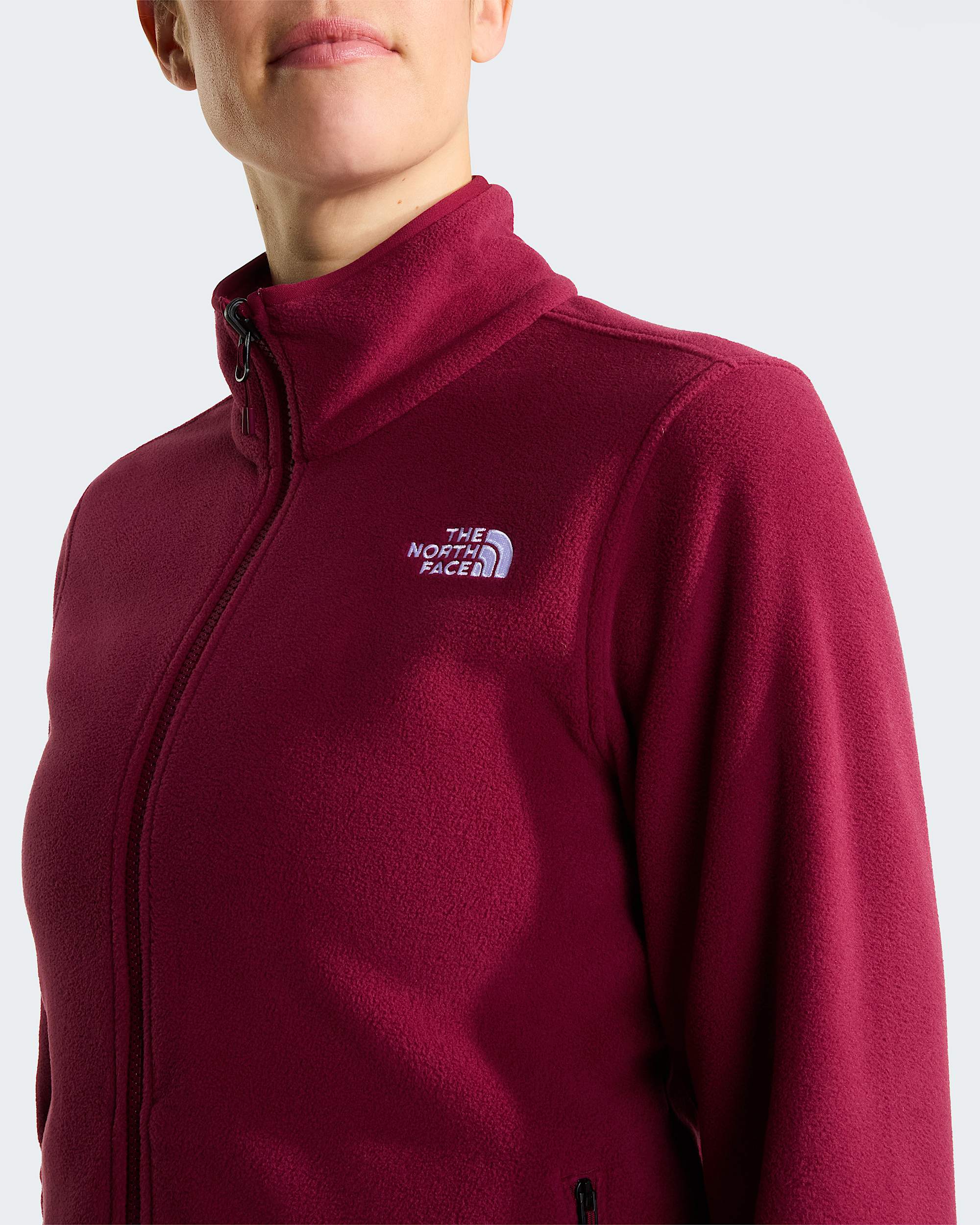 Glacier Fleece für Damen – Burgundy Crush