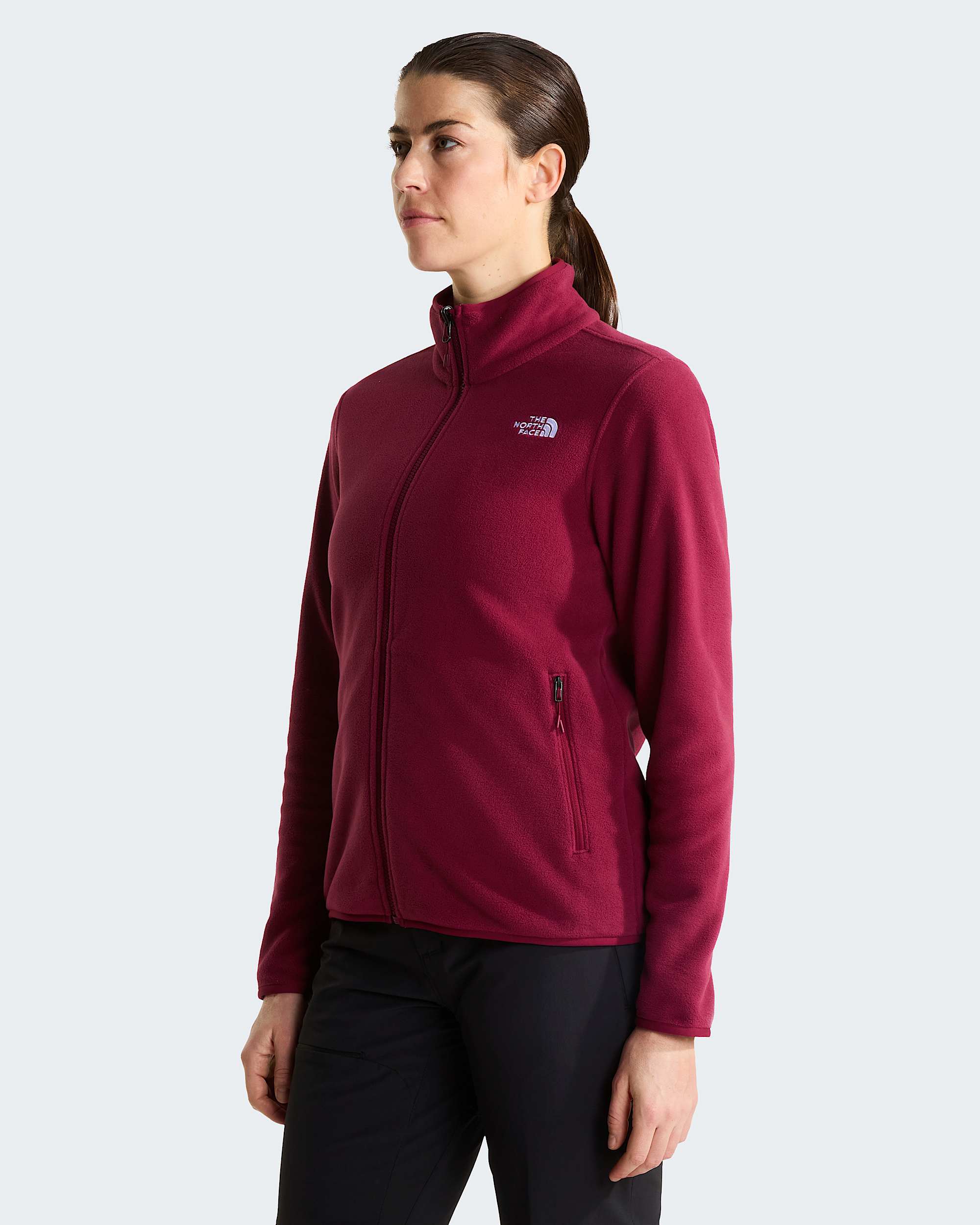 Glacier Fleece für Damen – Burgundy Crush