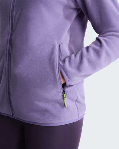 Glacier Fleece für Damen – Grounded Plum