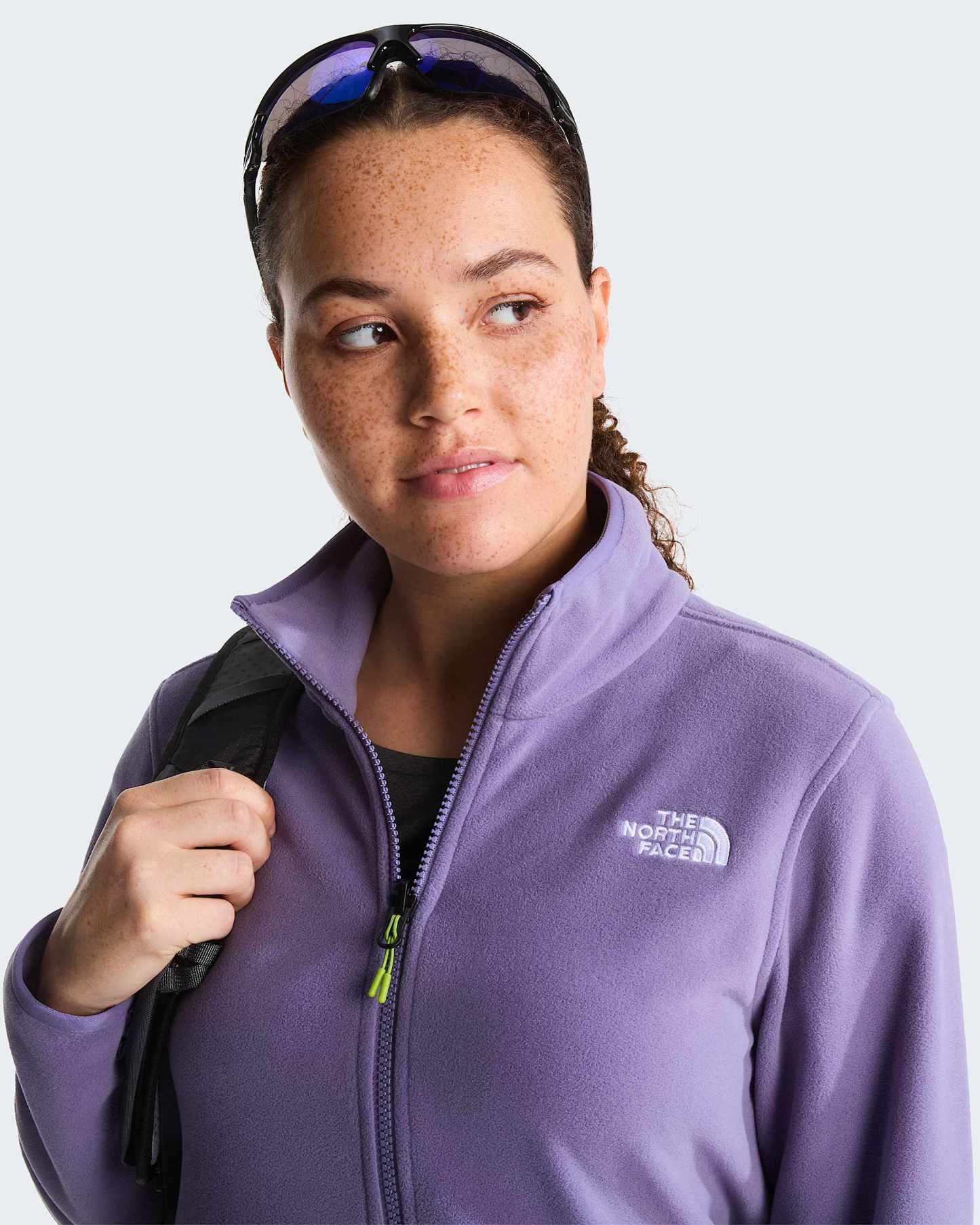 Glacier Fleece für Damen – Grounded Plum